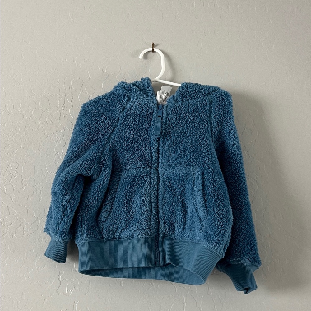 Hanna Andersson Teal Fleece Jacket - Picture 1 of 3